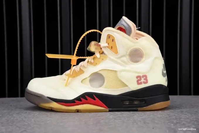 OFF-WHITE DH8565-100 Retro 5 Sail Jordan 0704